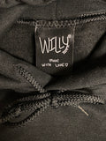 Willusion Shadow Black Hoodie