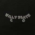 Calligram Embroidery Tee Black