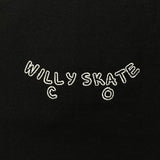 Calligram Embroidery Tee Black