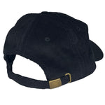 Black Corduroy Calligram Hat