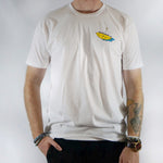 Drip Drop Tee White
