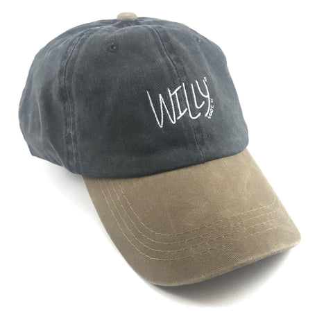 Grey Khaki 2-Tone Dad Hat