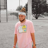 Wowza Comic Tee Pink