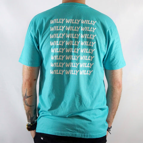 Willy Willy Tahiti Blue Tee