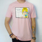 Wowza Comic Tee Pink