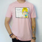 Wowza Comic Tee Pink
