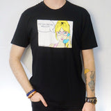 Wowza Comic Tee Black