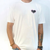 Boards Not Hearts White Tee
