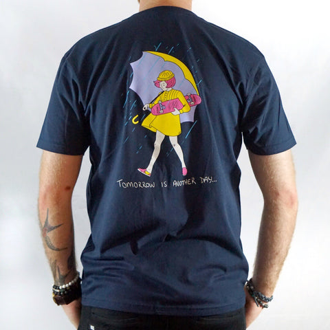 Drip Drop Tee Navy