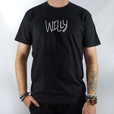 Script Logo Tee Black