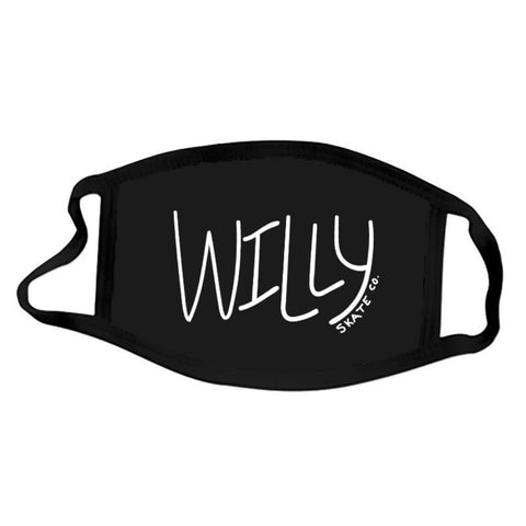 Willy Logo Face Cover