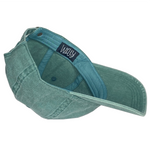 Moss Green Calligram Dad Hat