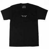 Calligram Embroidery Tee Black