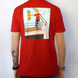 Never Let Go Tee Red